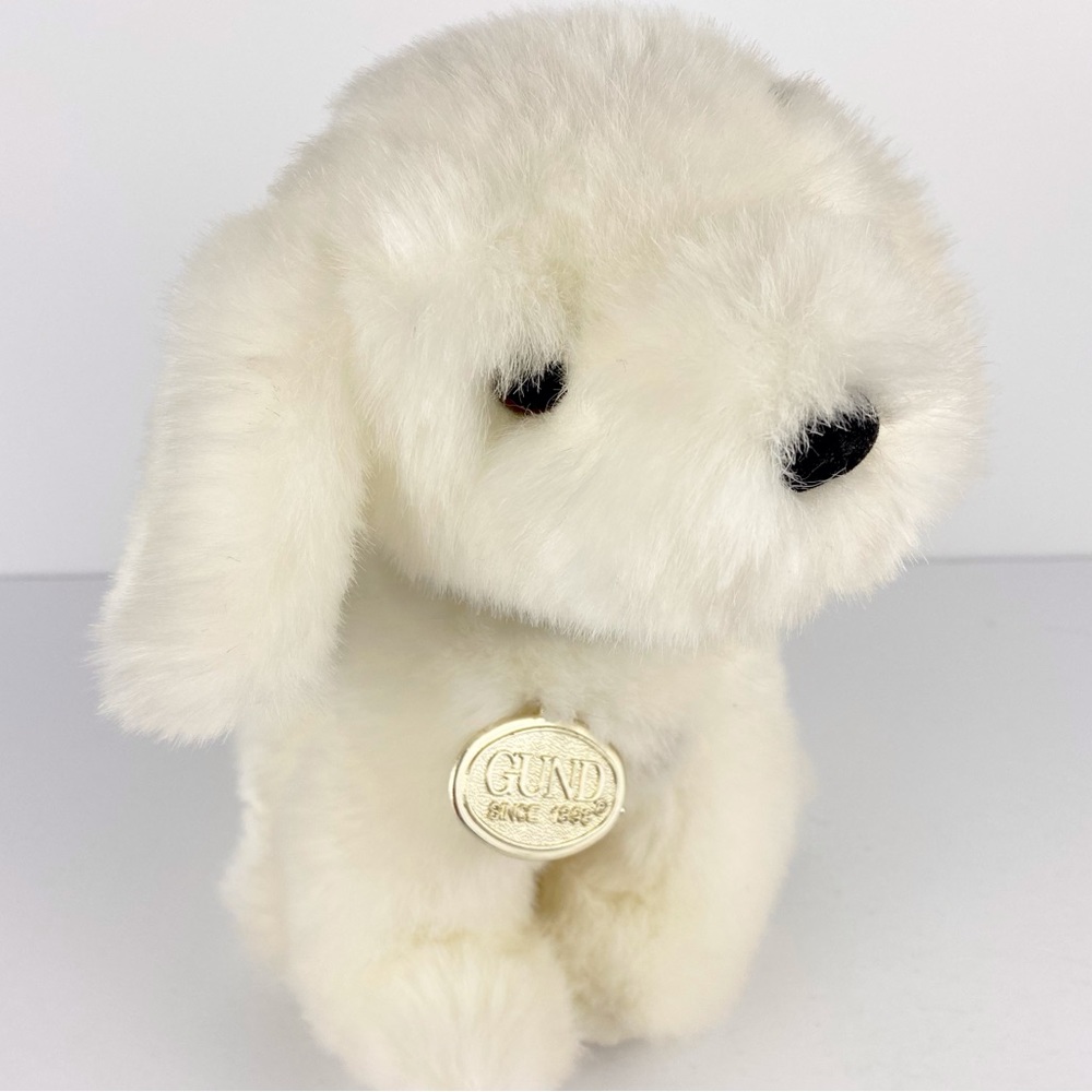 Gund Baby Boomer, 1988 Collector's Classic plush dog, rare spotted puppy
